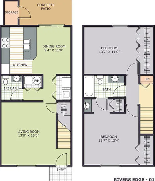 Rivers Edge Apartments I & II — Photo 4