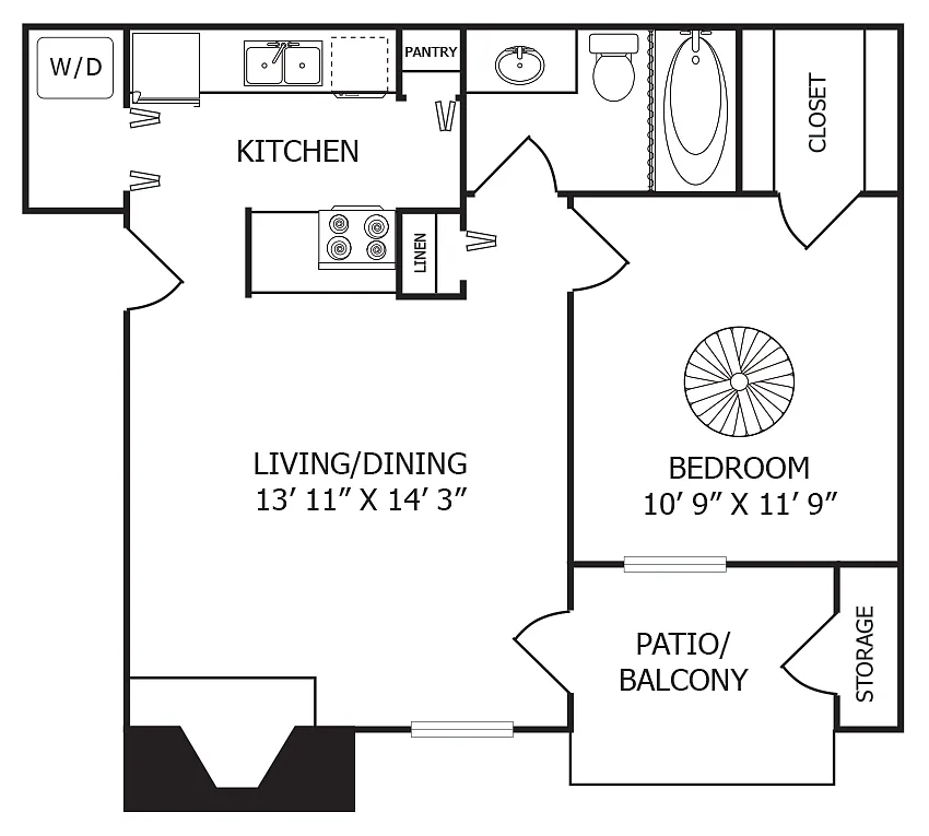 Floor plan A1