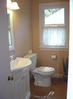 Two brand new full baths, with linen closets. 