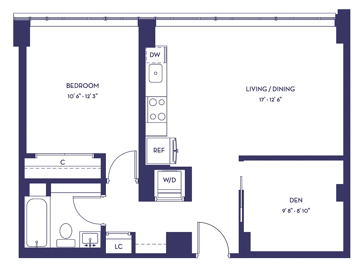 Floor plan 02+Den