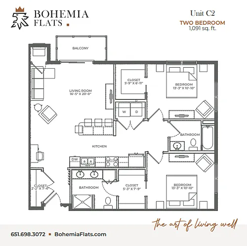 Floor plan C2