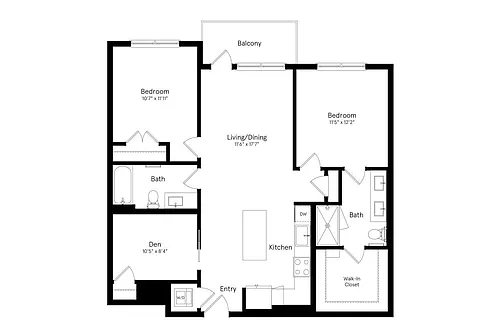 Floor plan BD-1