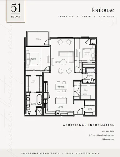 Floor plan Toulouse