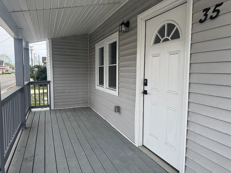 Front porch.
