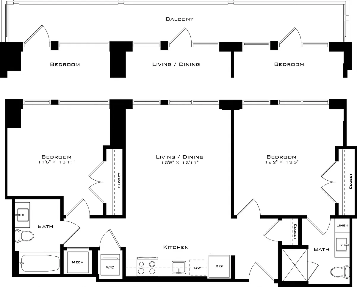 Floor plan B17