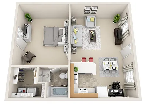 Floor plan Primrose CT East