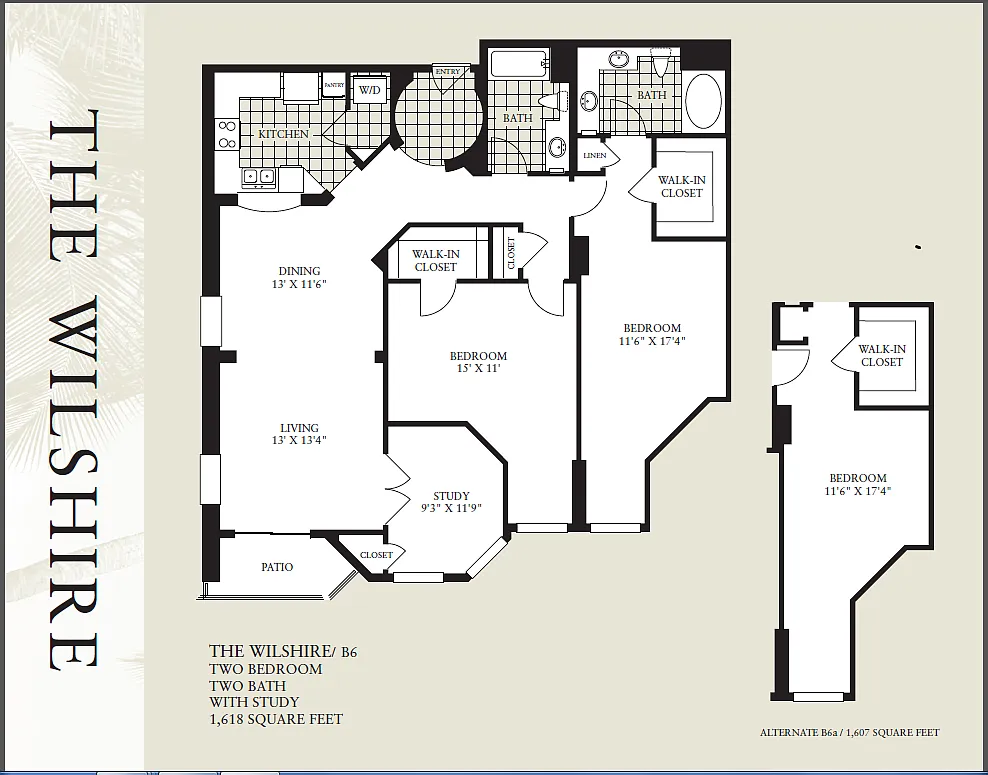 Floor plan Wilshire-1623