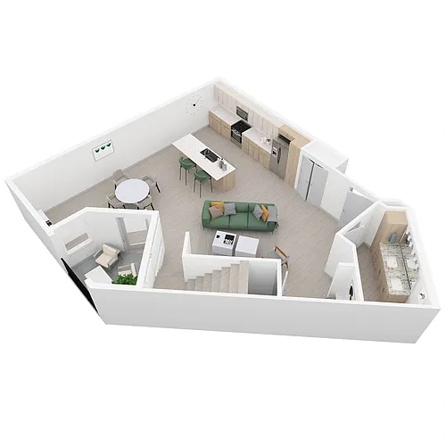 Floor plan B6