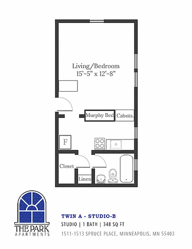 Floor plan Twin A | Studio-B