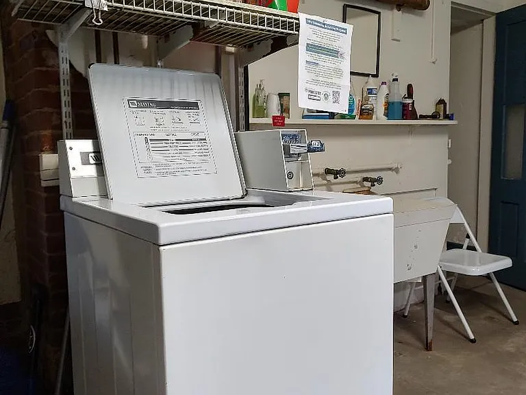 Basement laundry