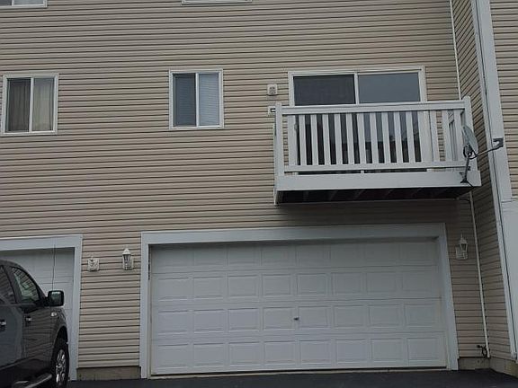 Back of the townhouse