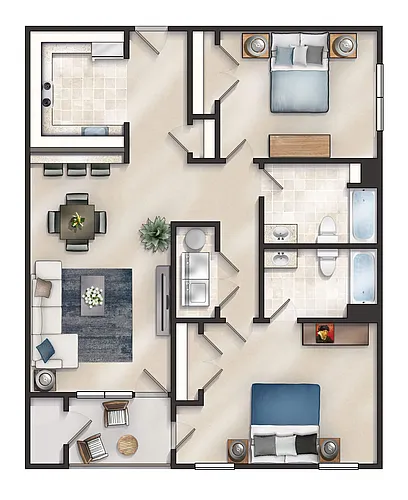 Floor plan The Dogwood
