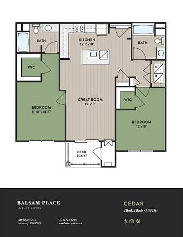 Floor plan Cedar