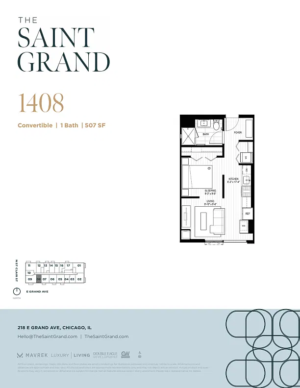 Floor plan 1408