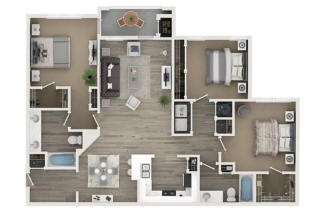 Floor plan C1