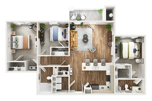 Floor plan Topaz