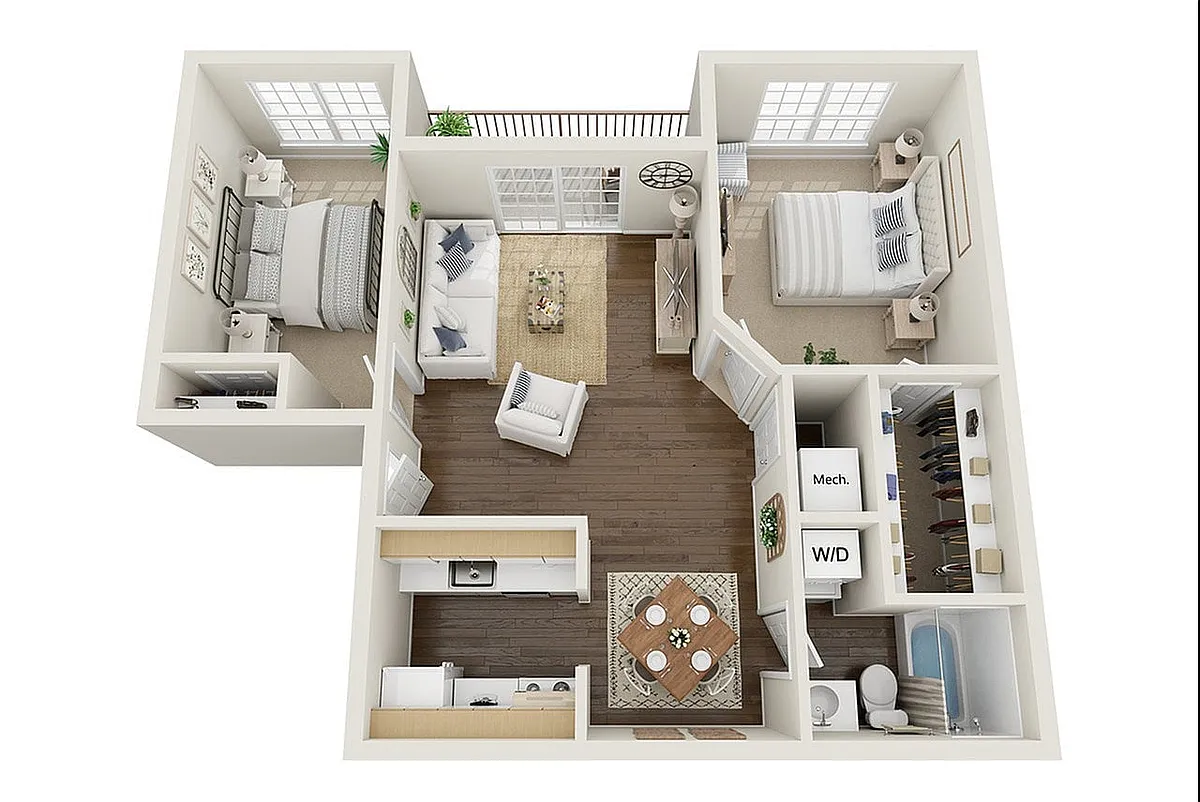 Floor plan The Birch
