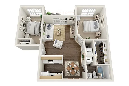 Floor plan The Birch