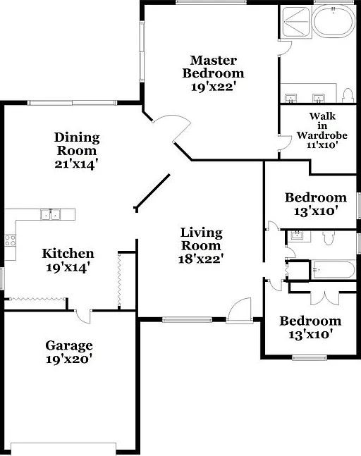 3 bed, 2.0 bath, 1606 sqft, $2,245 — Photo 2
