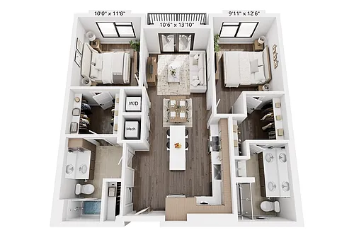 Floor plan B2