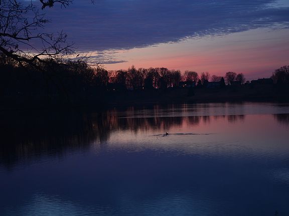 Sunrise from the livingroom