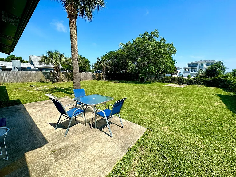 Nice backyard