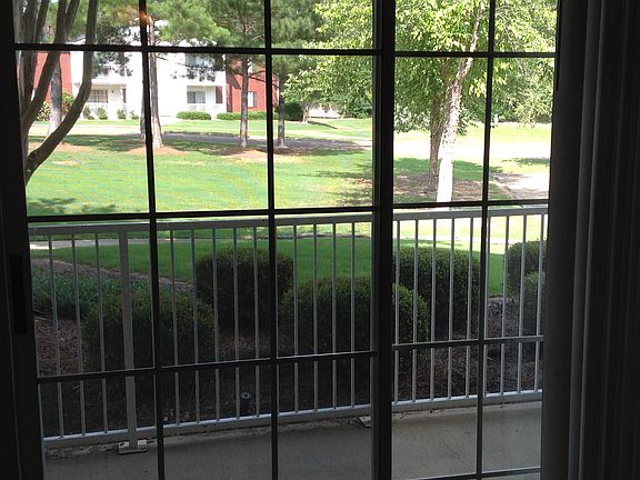 Looking out to patio