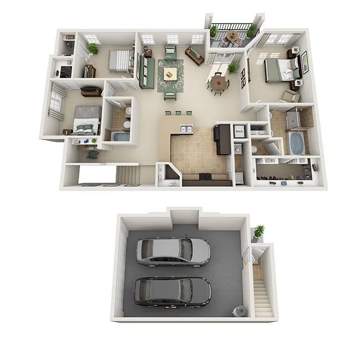 Floor plan C2 - Rio