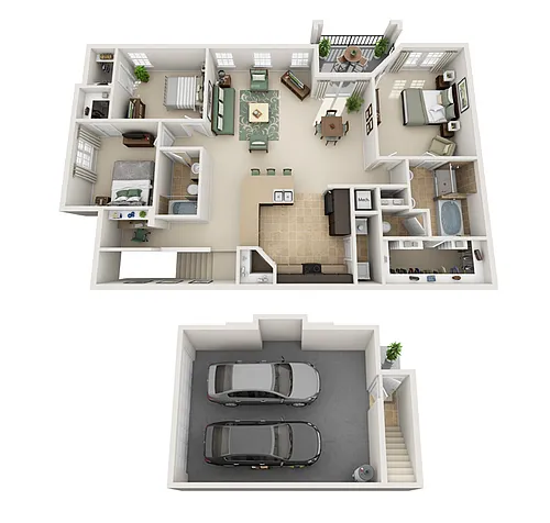 Floor plan C2 - Rio