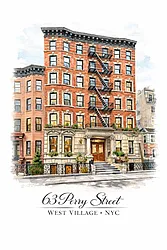 63 Perry Street in West Village