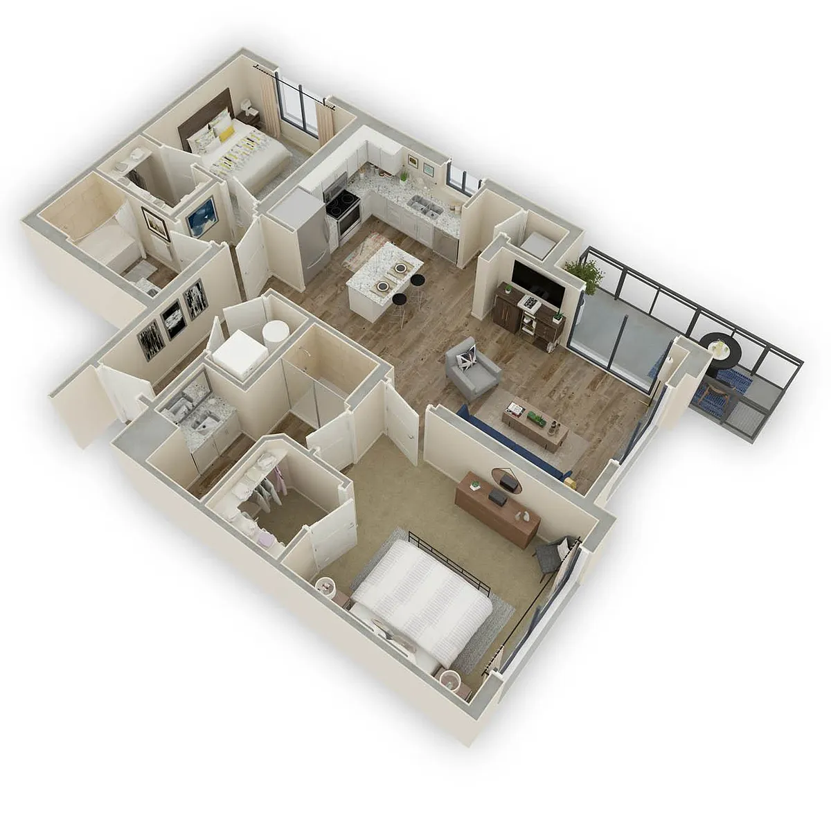Floor plan B22-scc (C2)
