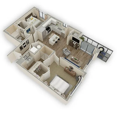 Floor plan B22-scc (C2)