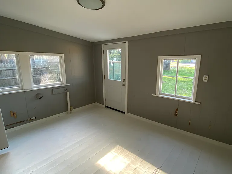 Enclosed back porch