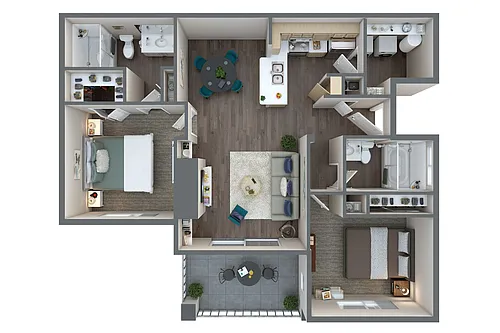 Floor plan Plan B-2