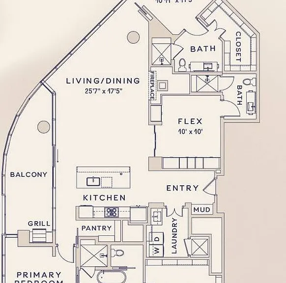 PH2 Floor Plan PH2 Floor Plan