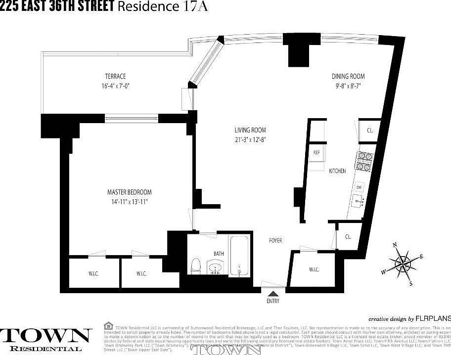 1st image of 225 E 36th St APT 17A
