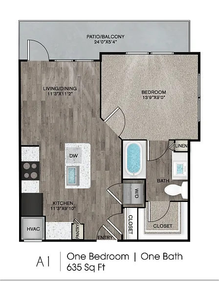 Floor plan A1