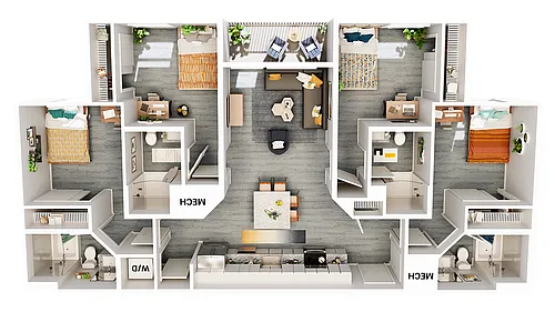 Floor plan D1