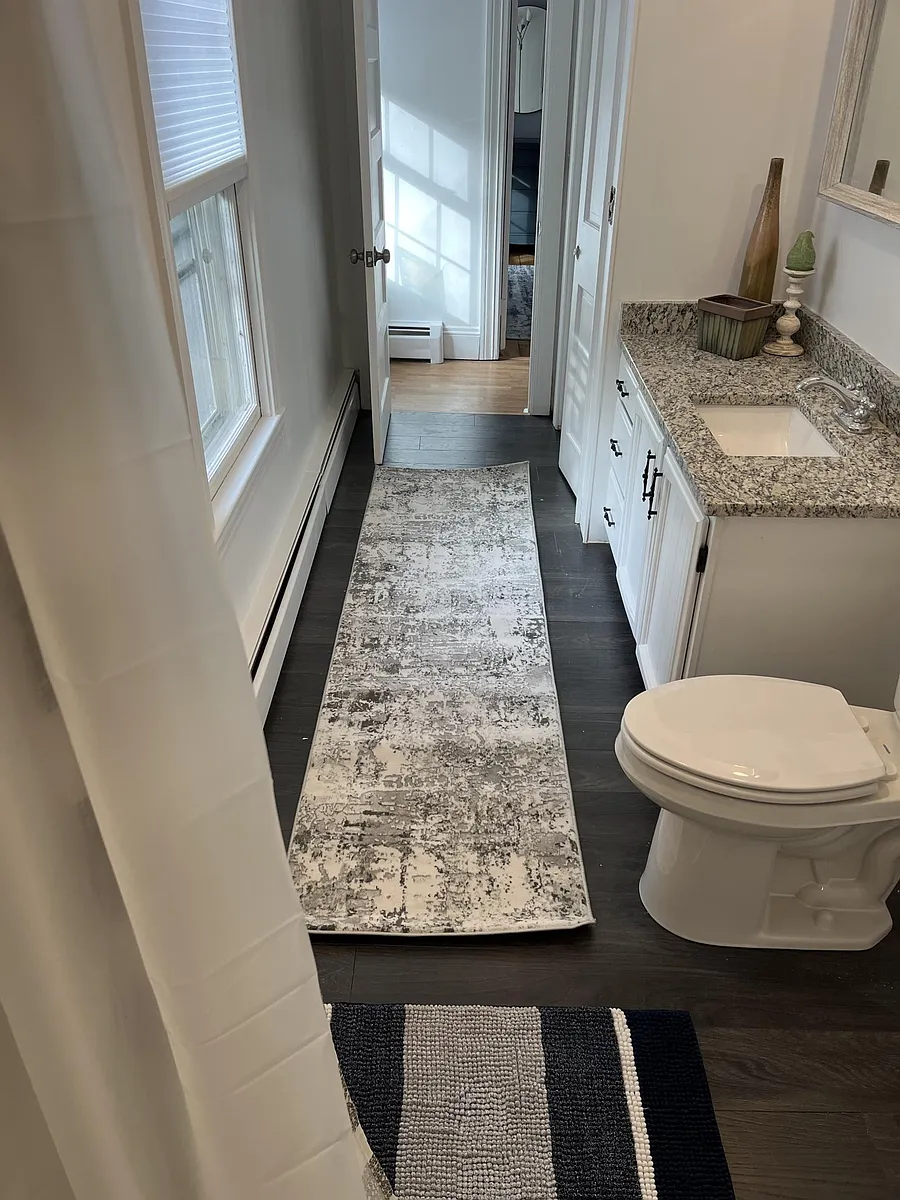 New bath- pictured from shower. - 62 Franklin St