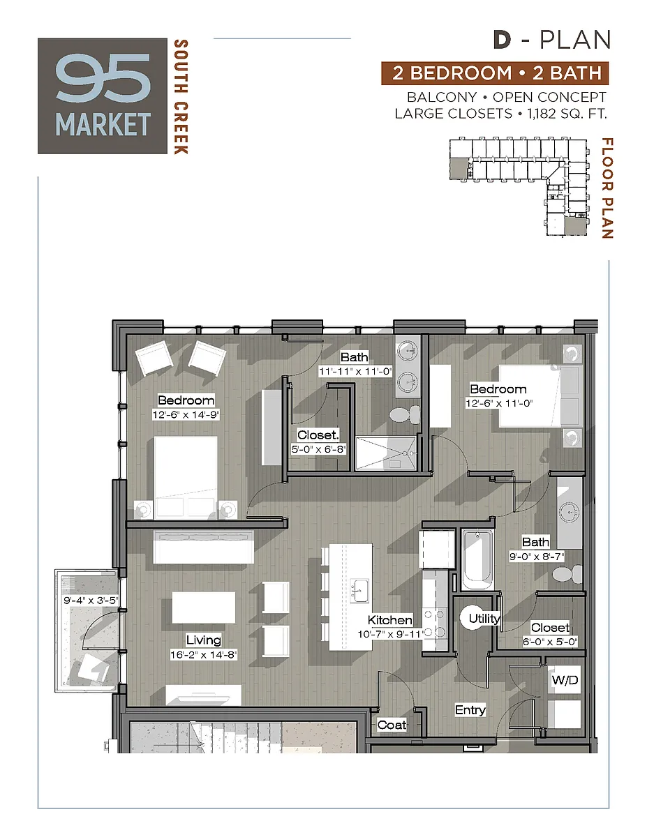 Floor plan D - Plan