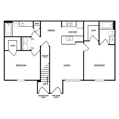 Floor plan B2