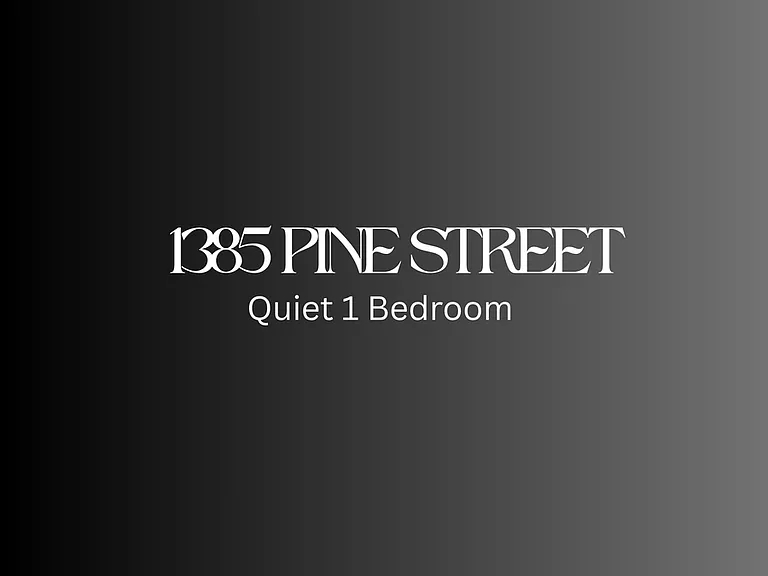1385 Pine St — Photo 1