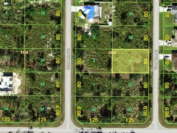 149 TOMPKINS STREET LOT 31, PORT CHARLOTTE, FL 33954