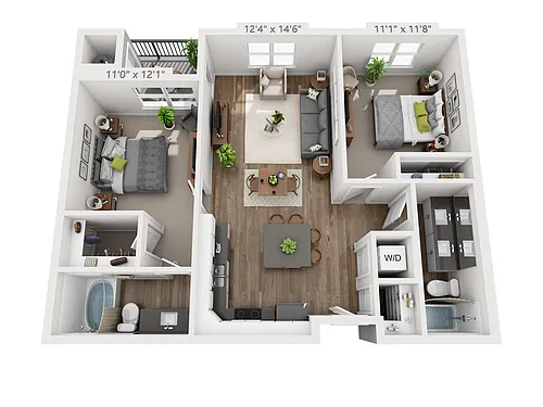 Floor plan B2