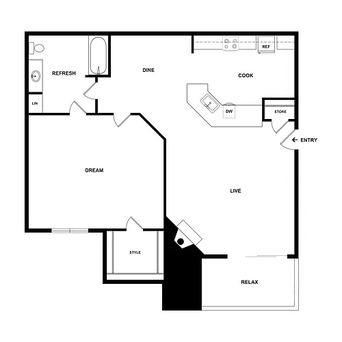 Floor plan A2 Reeves