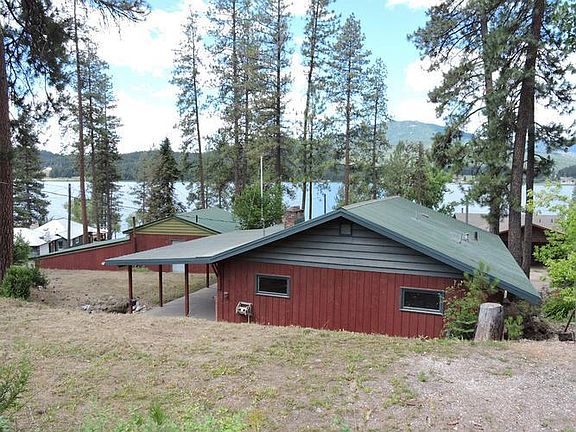 View over back area of house towards Waitts Lake.