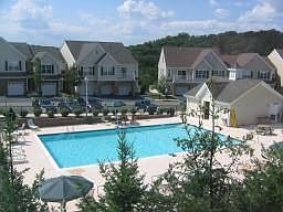 Built in pool and playground