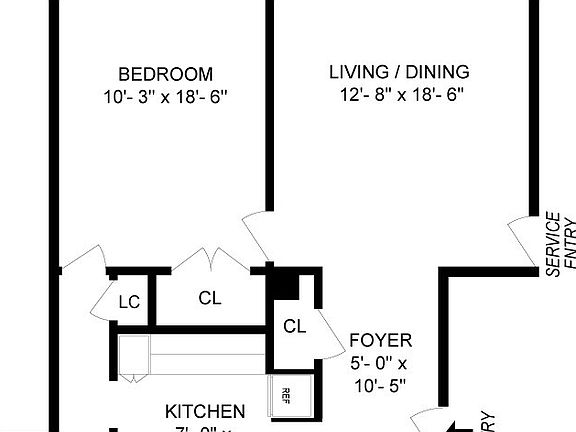 2nd image of 25 5th Ave APT 3E
