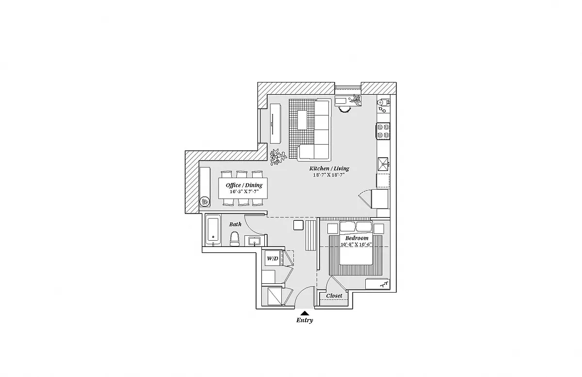 Floor plan B1