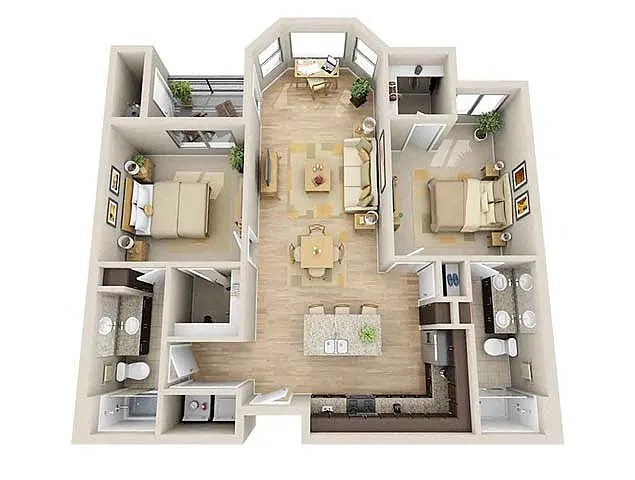 Floor plan B2